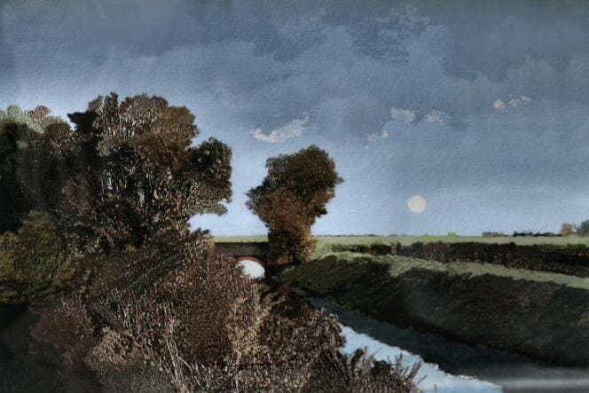 
Moonlit Romney Marsh