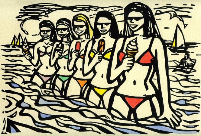 
The ice girls