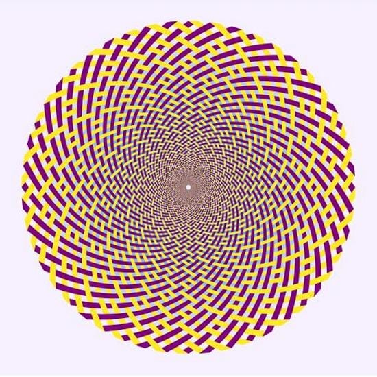 
Mandala series - figure in purple and yellow