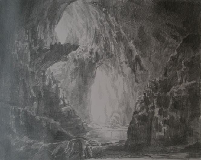 
Int. Cavern - general view-day