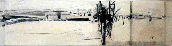 Winter fence line - early croppers