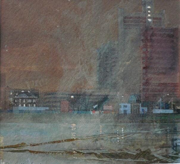 
Thames: mist clearing