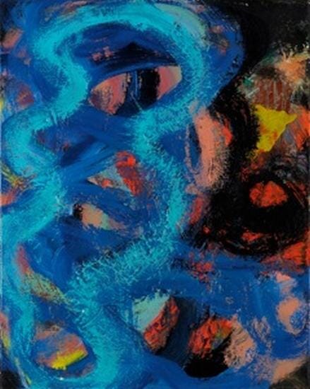 
Cello interior blue loop