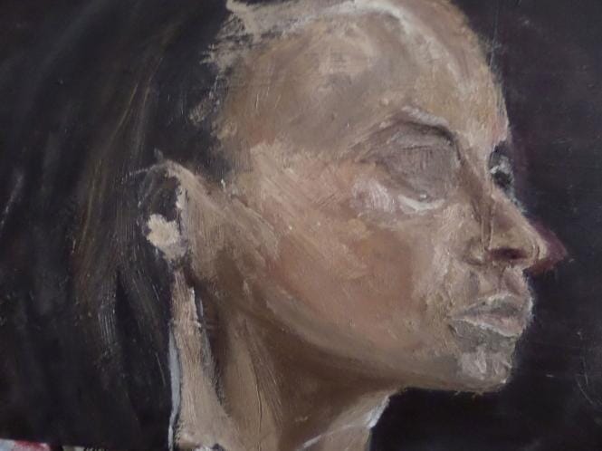 
Sculptural self portrait