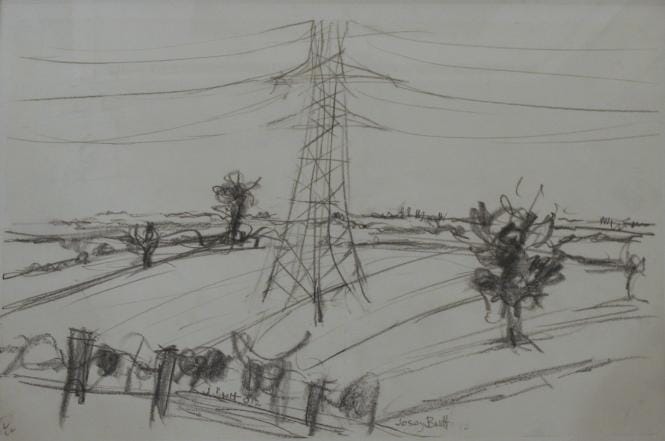 Sketch from train journey