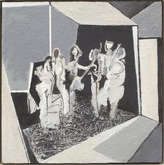 Interior with musicians II (1967)