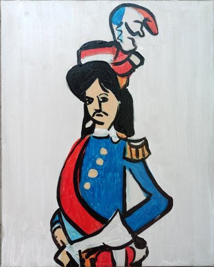Old Revolutionary Painting (After Follower of David)