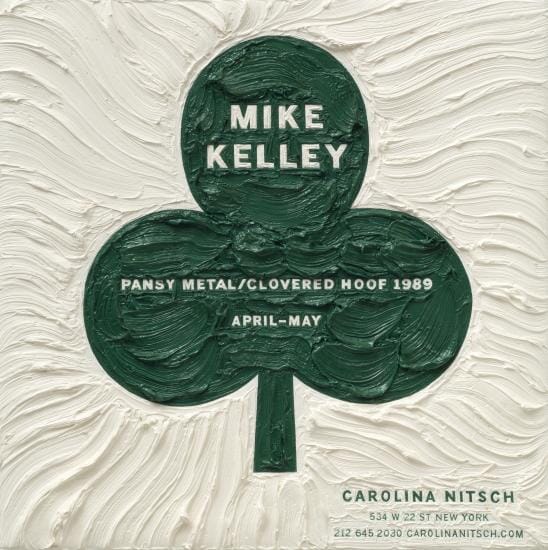 Mike Kelley at Carolina Nitsch
