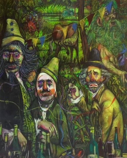 The Idiot Artist's study/Green
