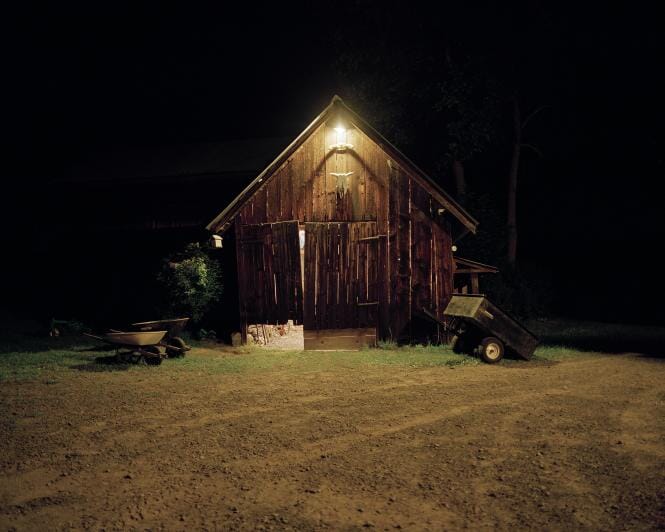 The farm shed 2009. From the series The Malevolent Eye