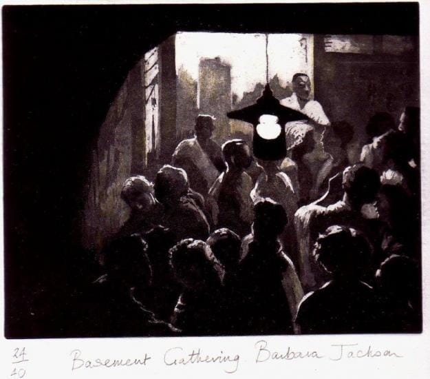 Basement Gathering