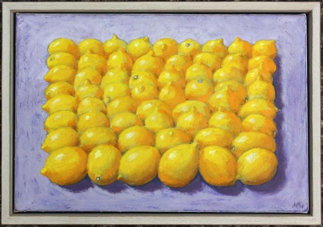 A Trapezoidal Arrangement of Lemons