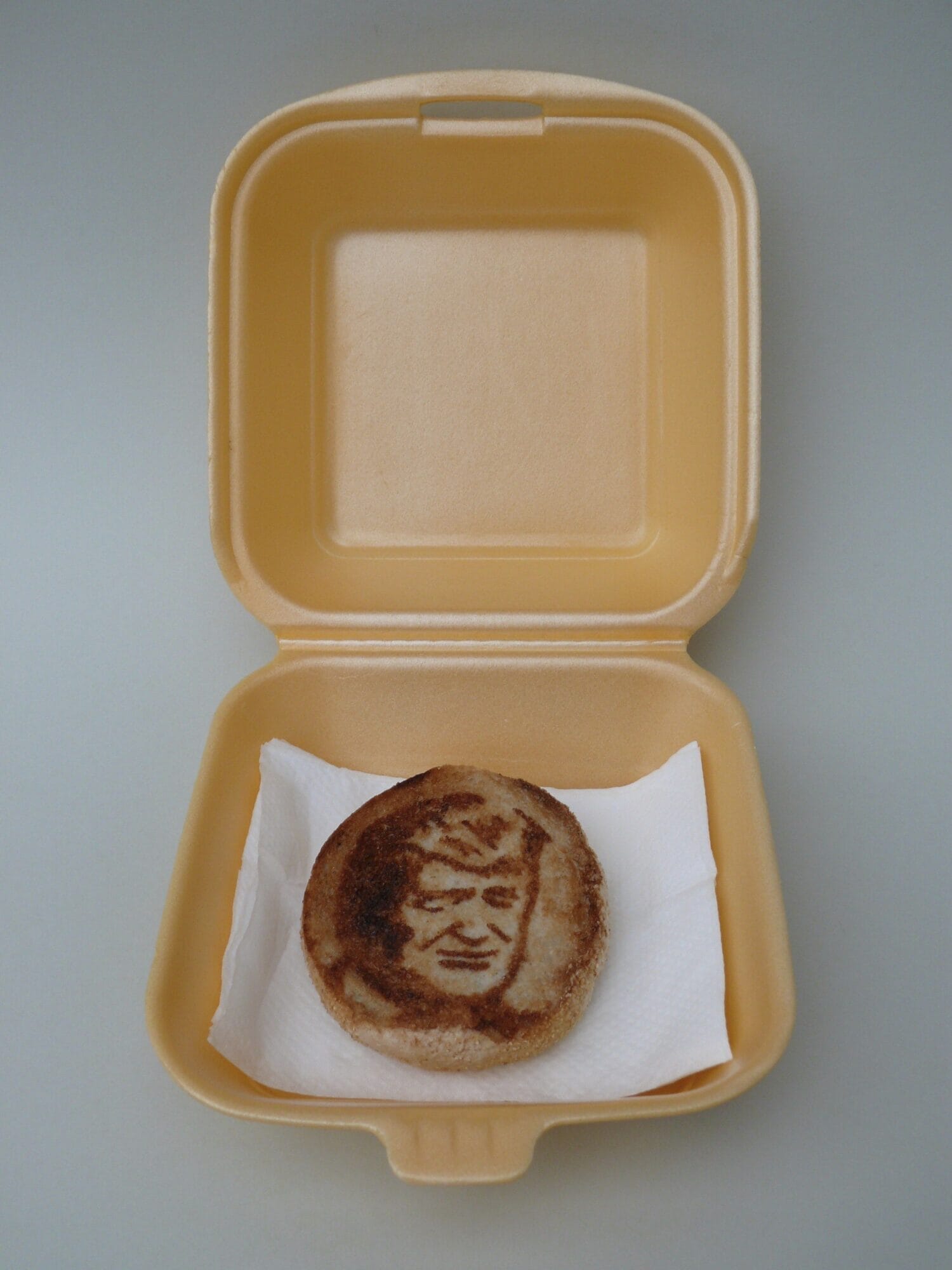  Reliquary, Efes Toasted Burger Muffin Donald Trump Apparition