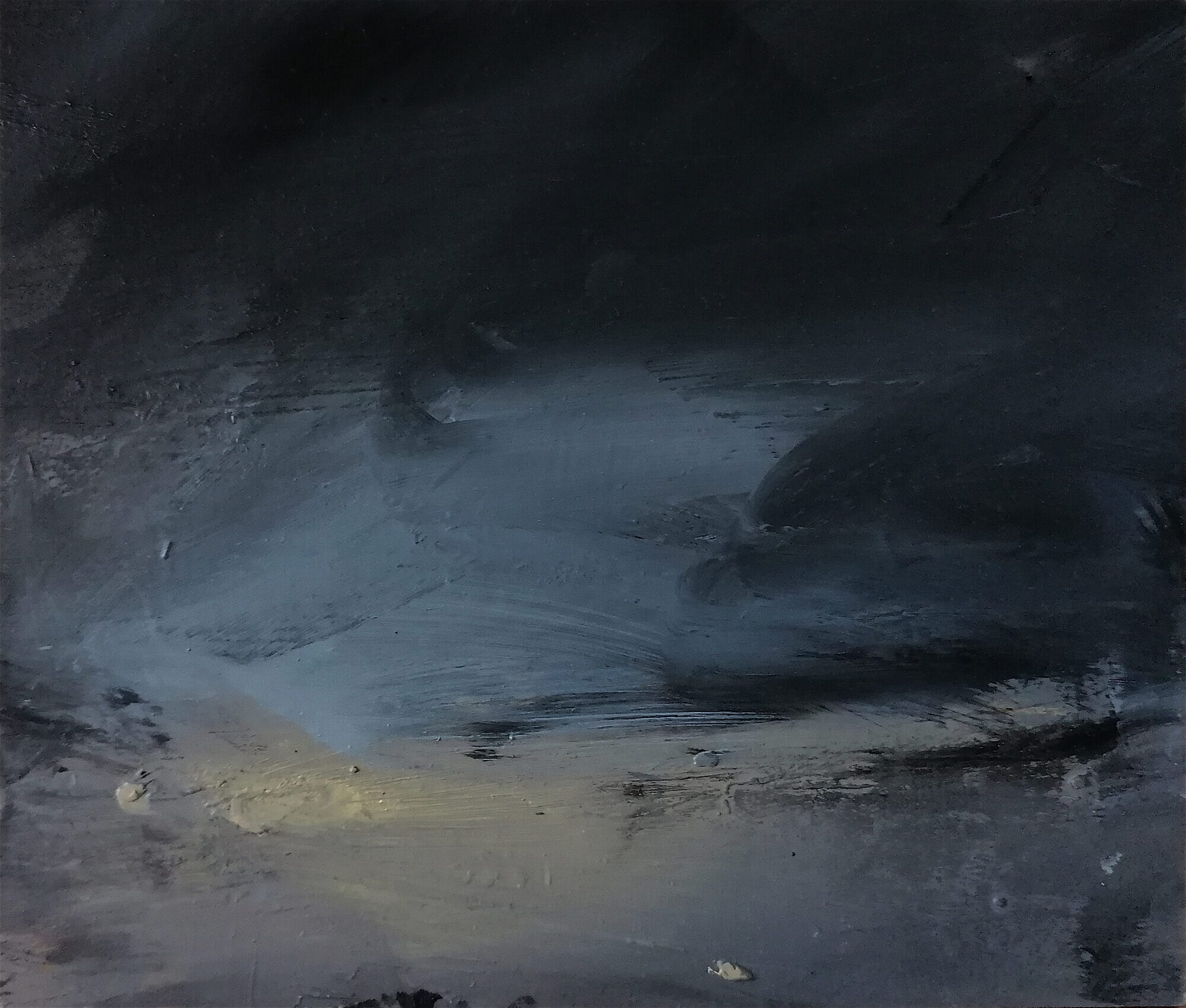 Weather Study - Moonlight Over the Voe, Brindister