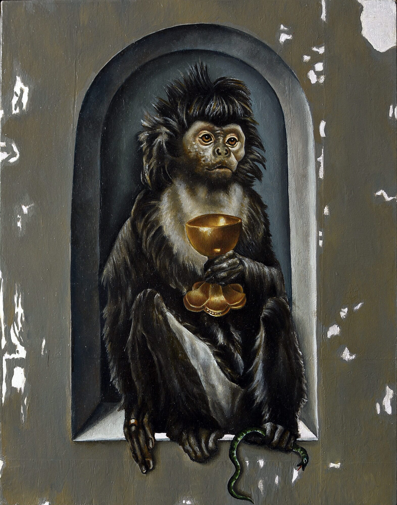 Monkey with the Golden Chalice