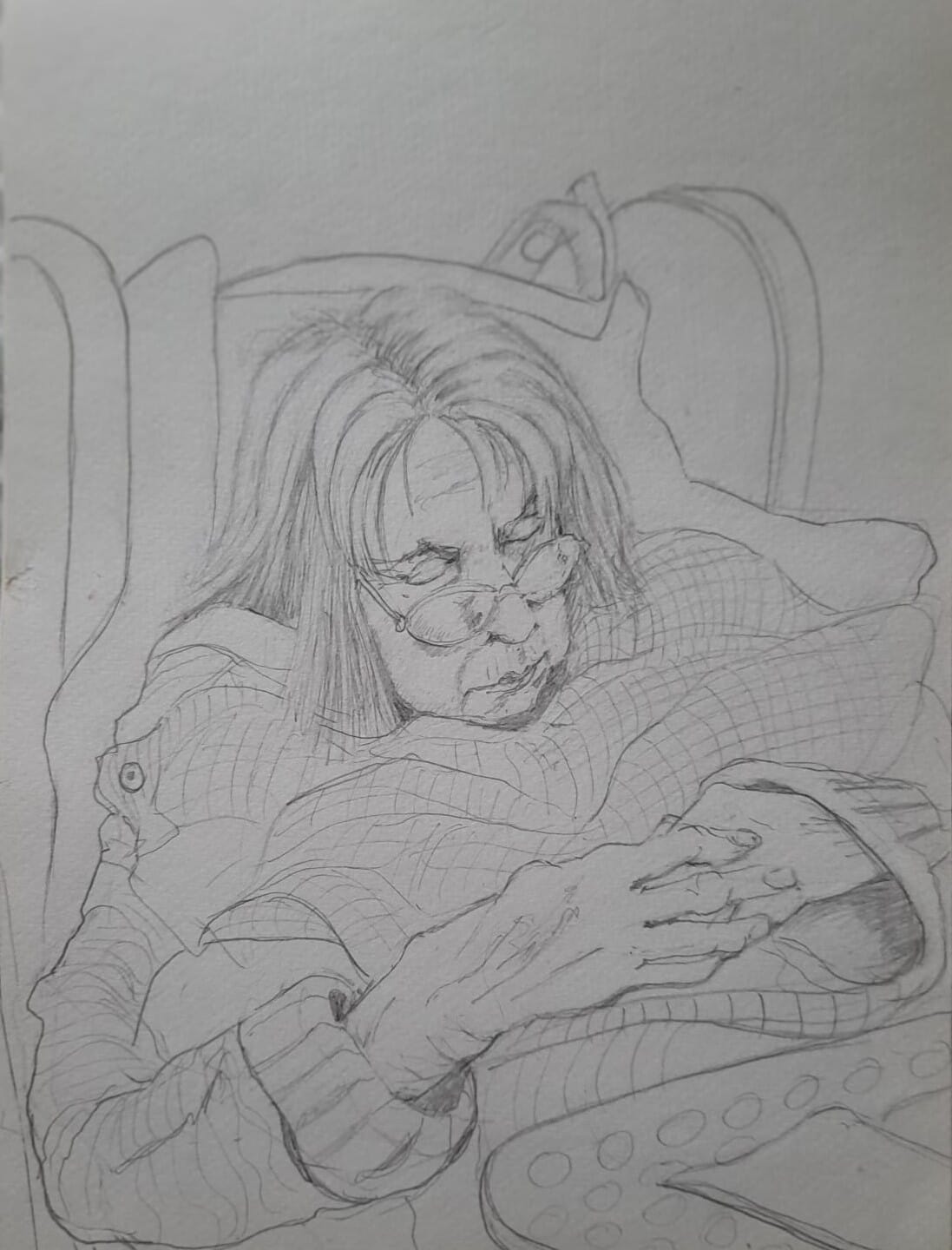  Mum asleep